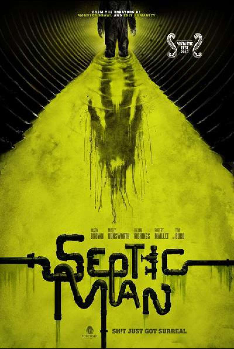 Septic Man von Jesse Thomas Cook - Filmplakat (US)