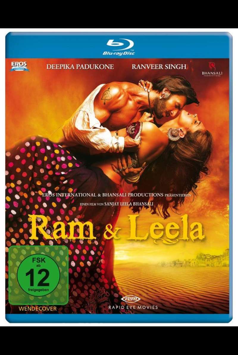 Ram & Leela von Sanjay Leela Bhansali - Blu-ray Cover