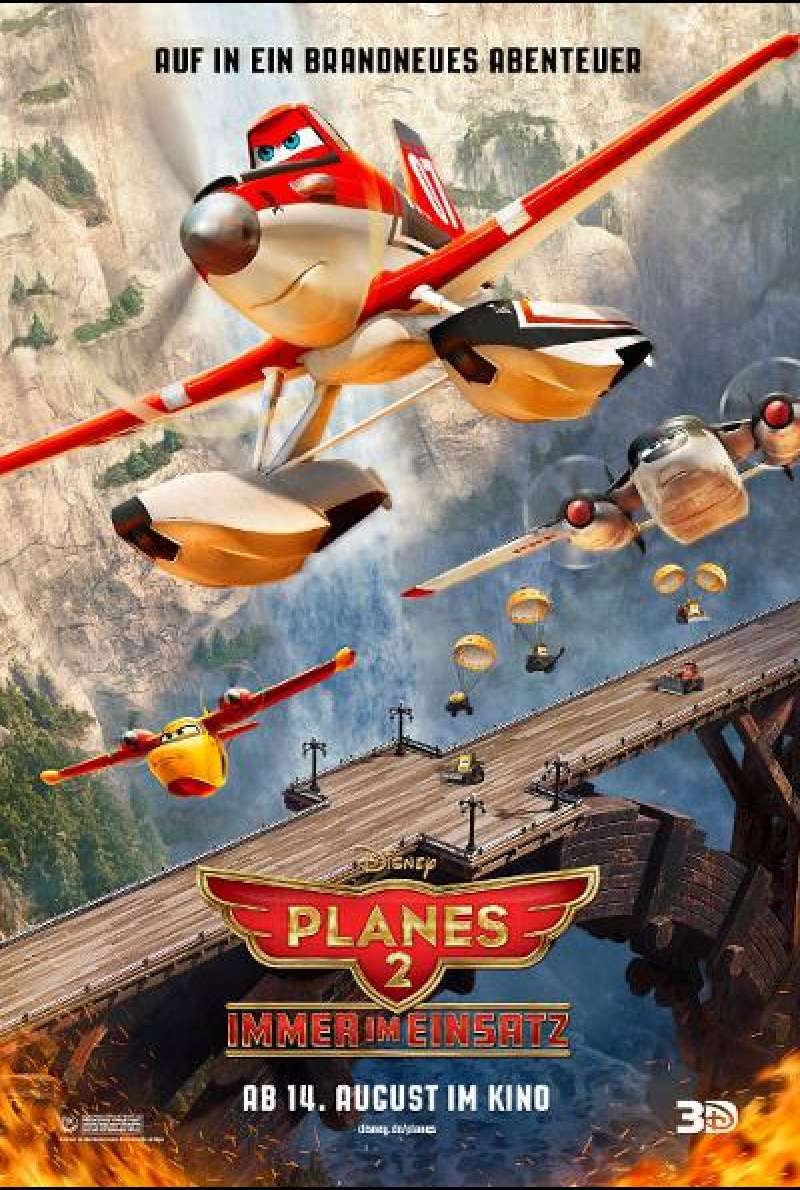 Planes 2 - Immer im Einsatz von Roberts Gannaway - Filmplakat