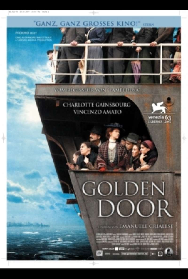 Golden Door / Nuovomondo von Emanuele Crialese - Filmplakat