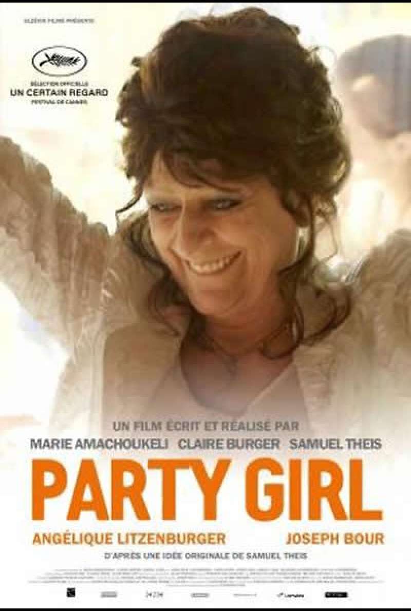Party Girl von Marie Amachoukeli, Claire Burger und Samuel Theis –  Filmplakat (FR)
