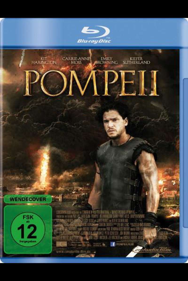 Pompeii von Paul W. S. Anderson - Blu-ray Cover