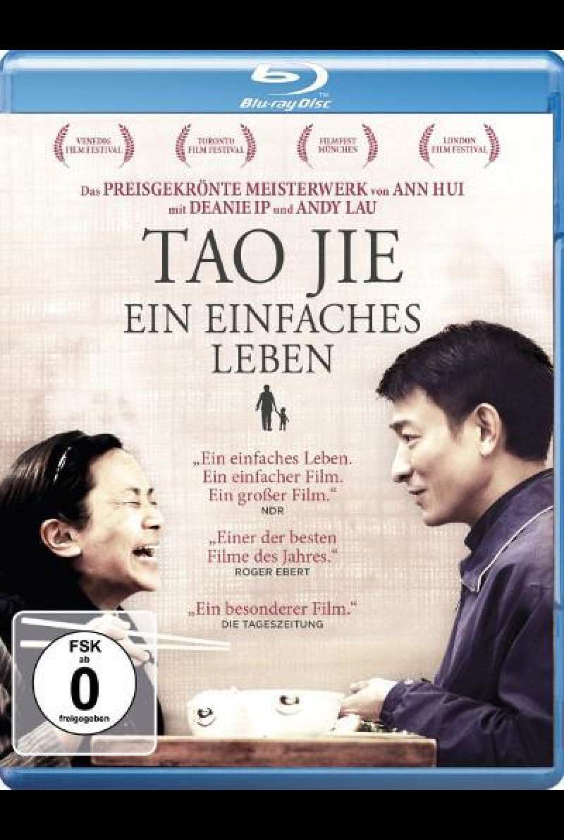 Tao Jie - Ein einfaches Leben von 
Ann Hui - Blu-ray Cover