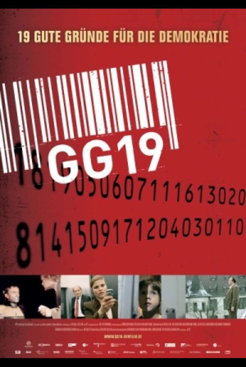 GG 19 von Harald Siebler und 18 Nachwuchsregisseuren - Filmplakat