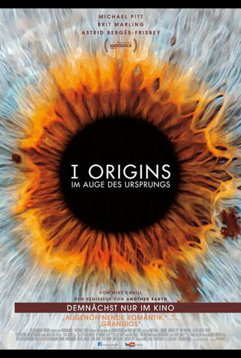 I Origins - Im Auge des Ursprungs - Filmplakat