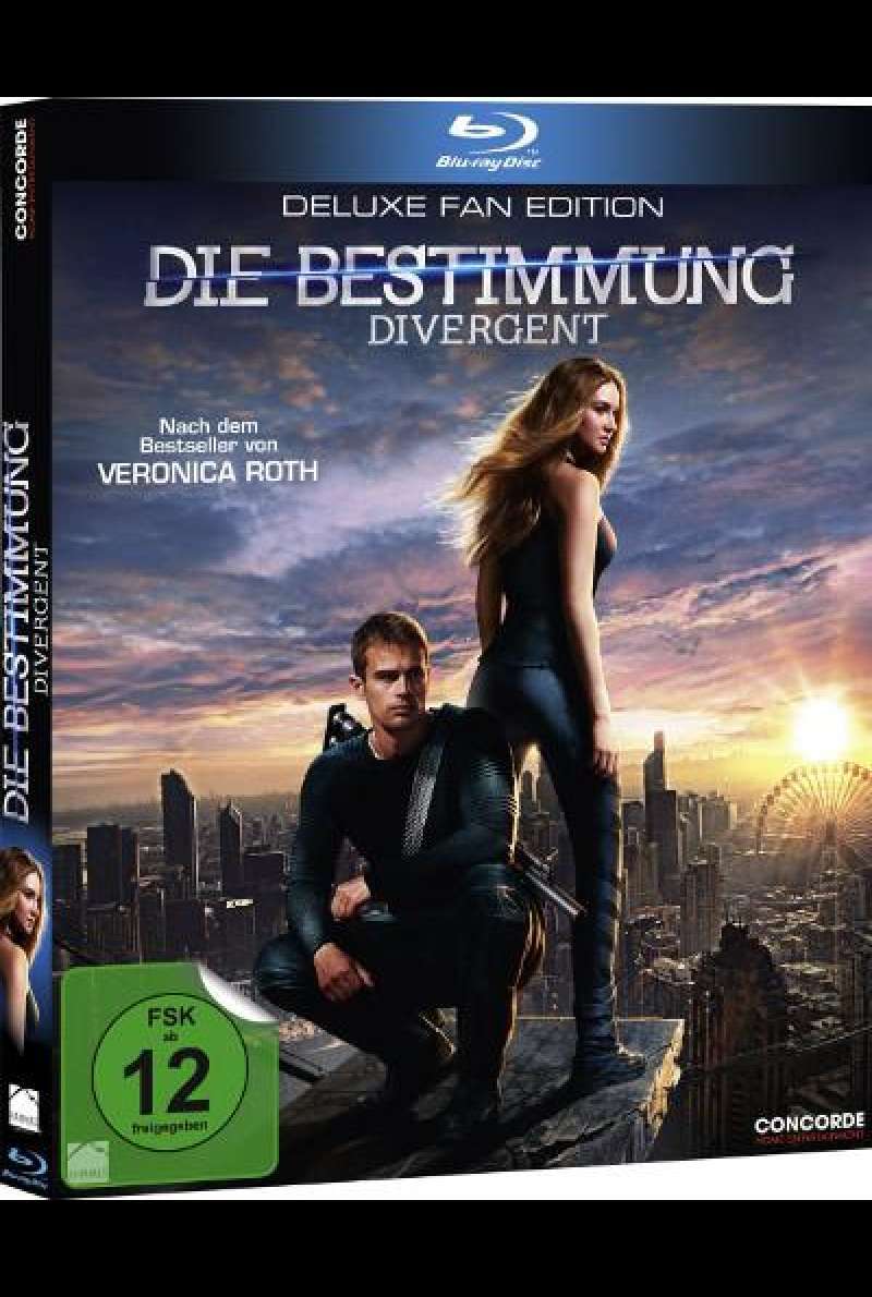 Die Bestimmung - Divergent von Neil Burger - Blu-ray Cover