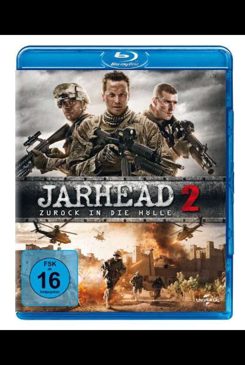 Jarhead 2: Zurück in die Hölle von Don Michael Paul  - Blu-ray Cover