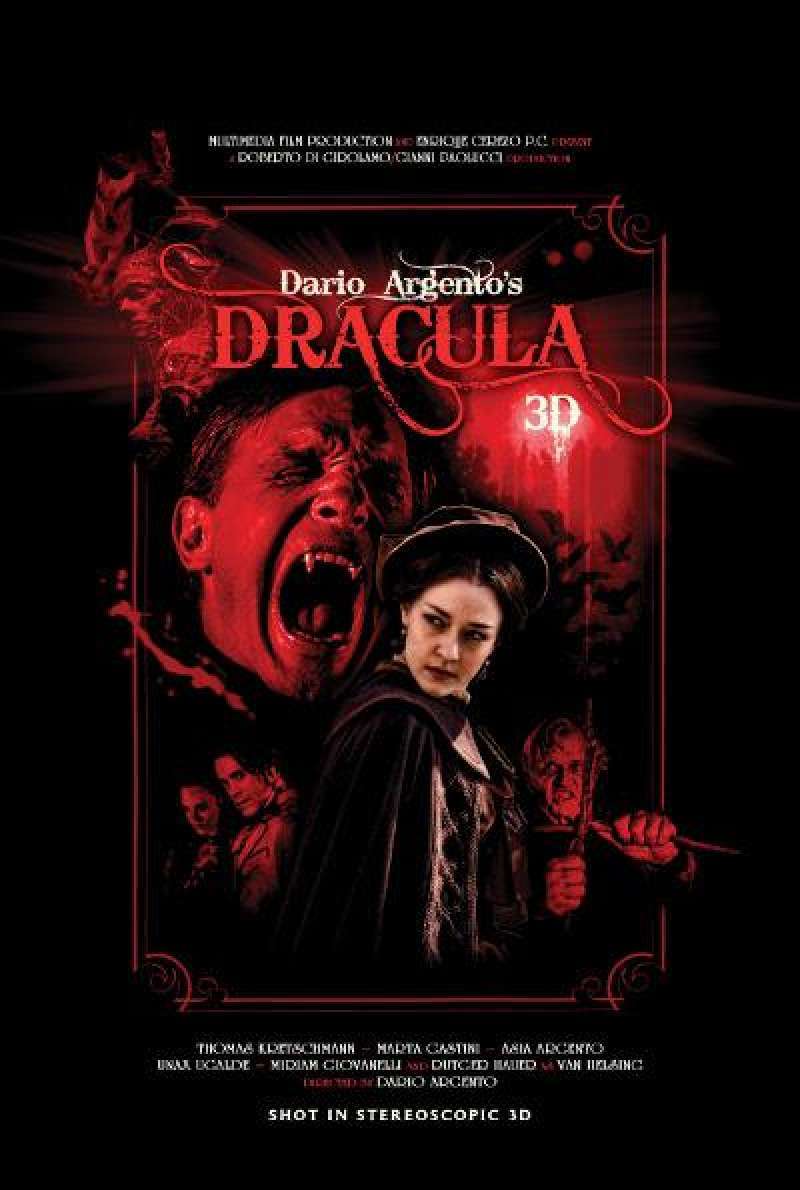Dracula 3D von Dario Argento - Filmplakat (US)