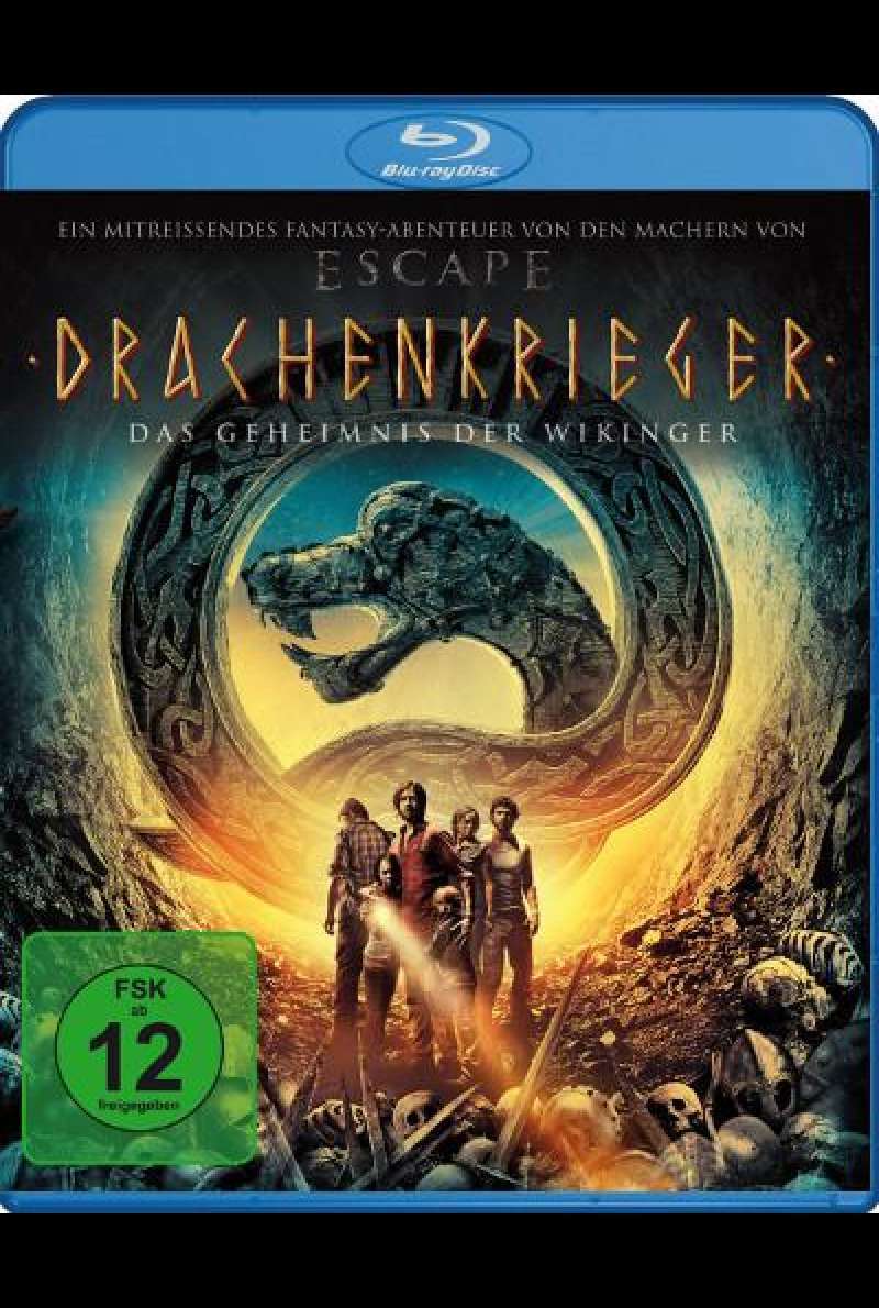Drachenkrieger - Das Geheimnis der Wikinger von Mikkel Braenne Sandemose - Blu-ray Cover