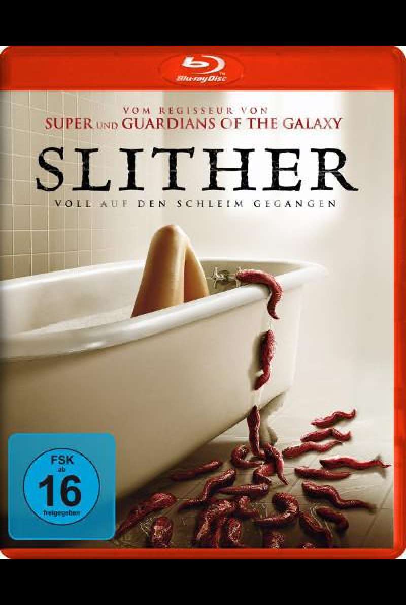 Slither - Voll auf den Schleim gegangen von James Gunn - Blu-ray Cover