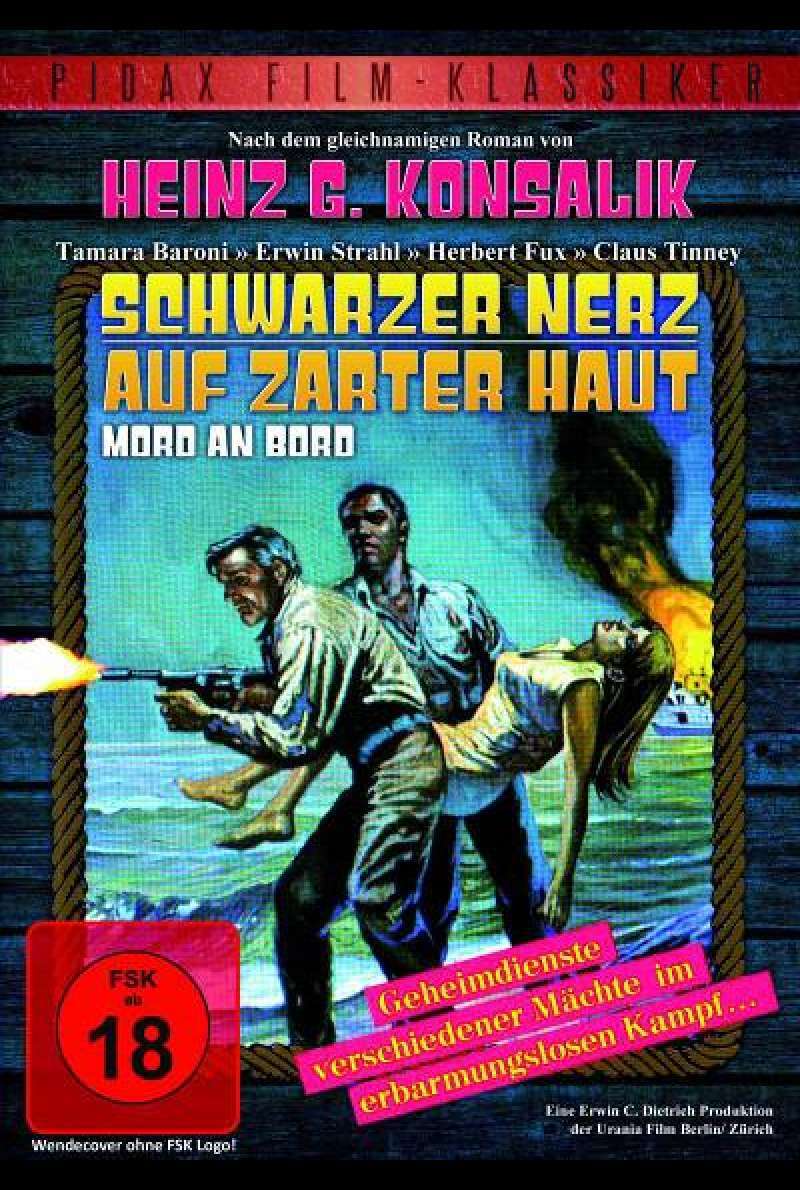 Schwarzer Nerz auf zarter Haut von Erwin C. Dietrich - DVD-Cover