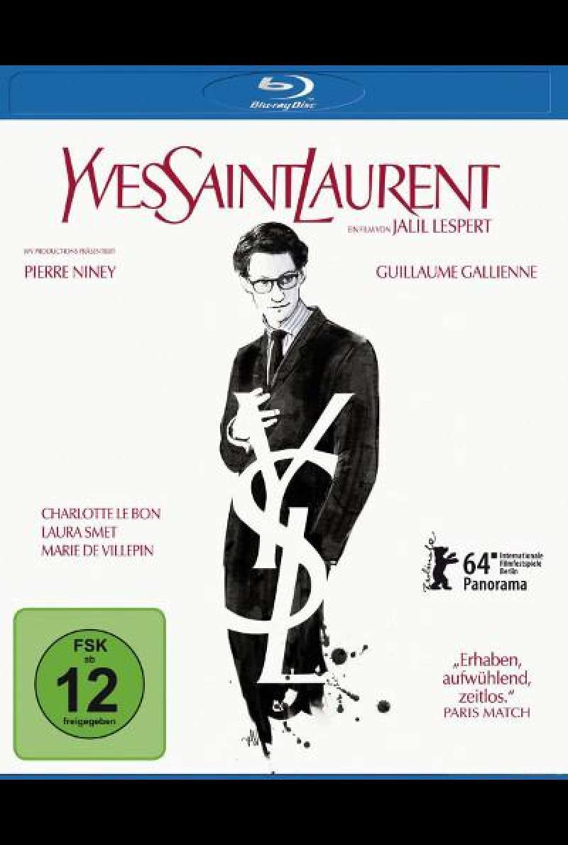 Yves Saint Laurent von Jalil Lespert - Blu-ray Cover