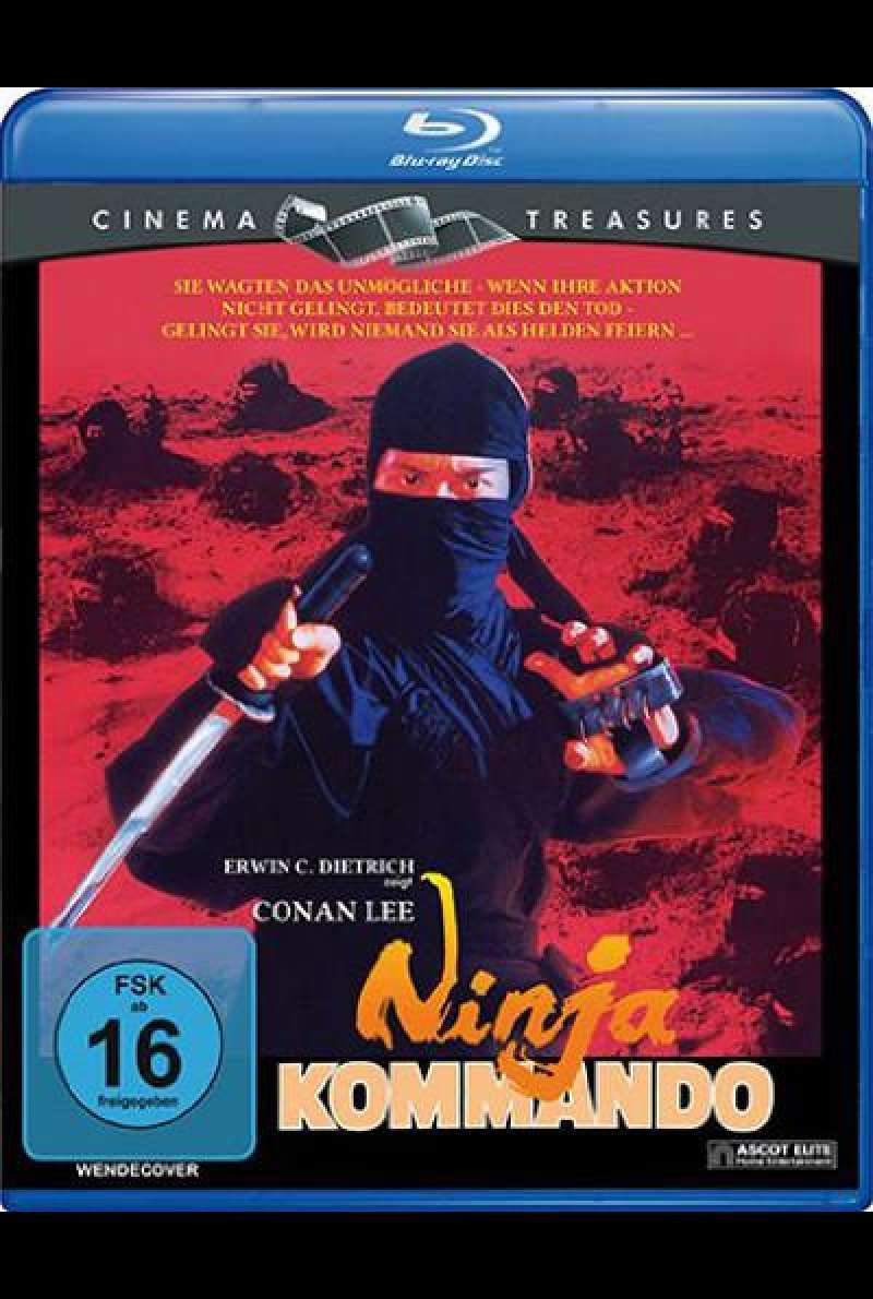Ninja Kommando von Corey Yuen - Blu-ray Cover