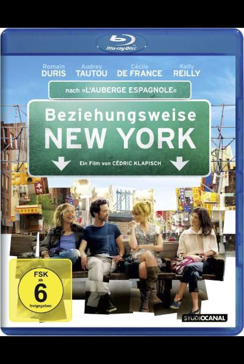 Beziehungsweise New York von Cedric Klapisch - Blu-ray Cover