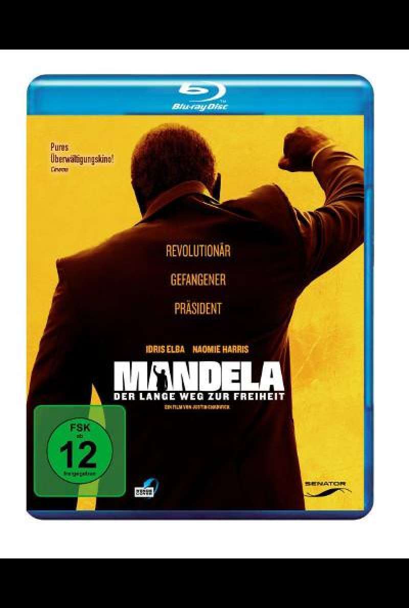 Mandela - Der lange Weg zur Freiheit von Justin Chadwick - Blu-ray Cover