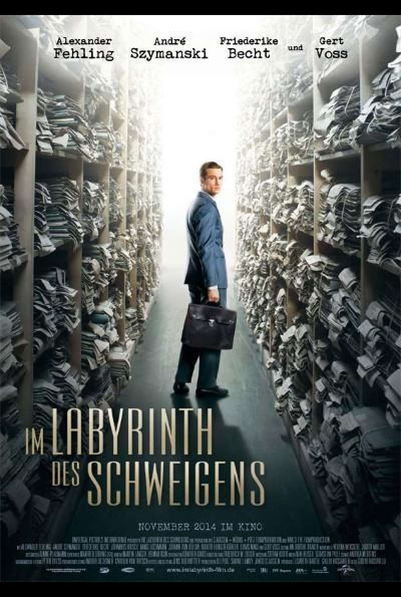 Im Labyrinth des Schweigens von Giulio Ricciarelli – Filmplakat