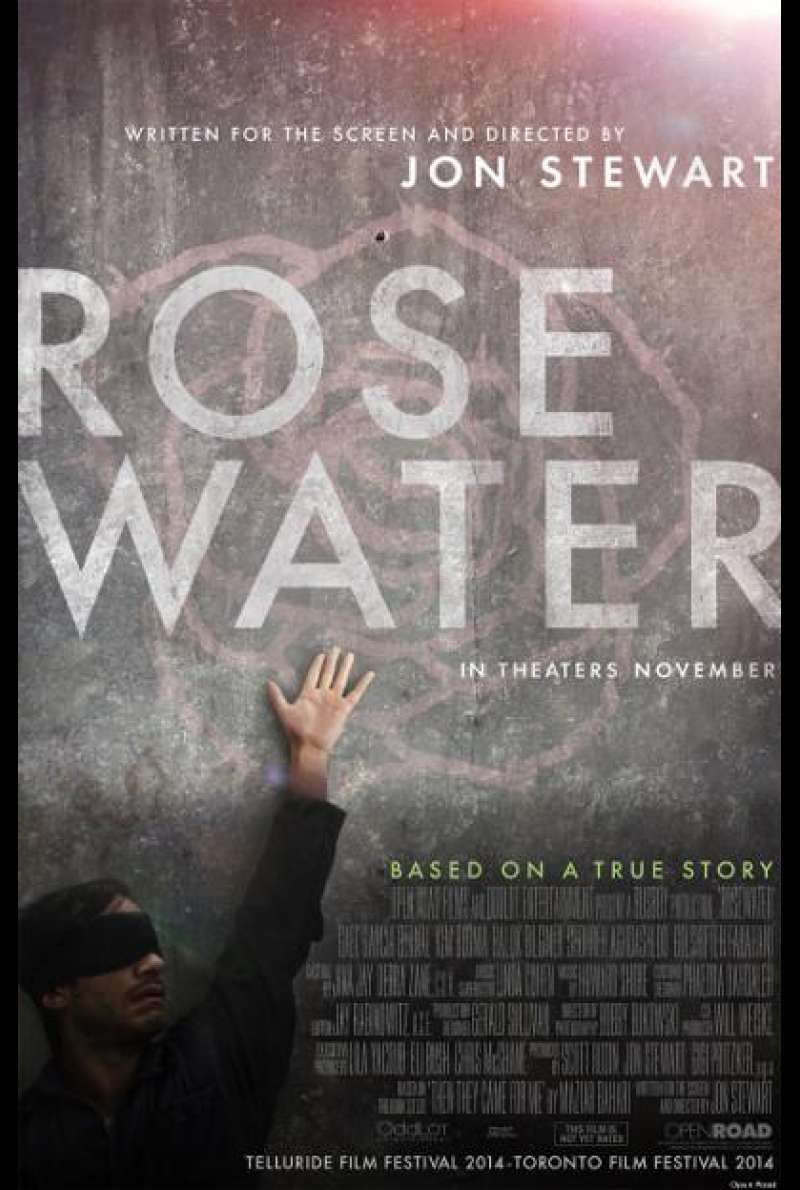 Rosewater von Jon Stewart - Filmplakat (US)