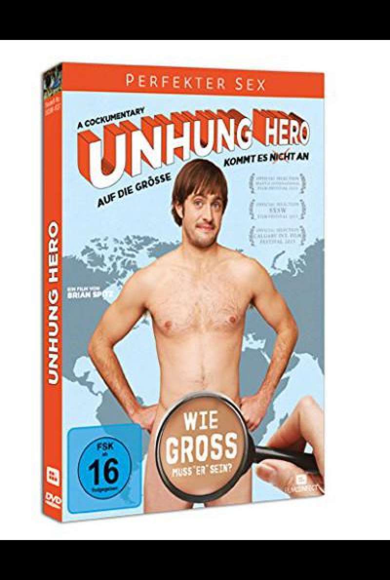 Unhung Hero - Auf die Größe kommt es (nicht) an von Brian Spitz - DVD-Cover