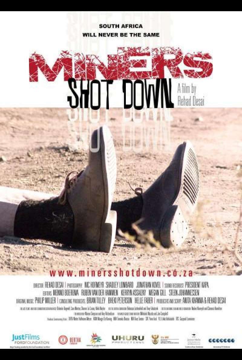 Miners Shot Down von Rehad Desai - Filmplakat (US)