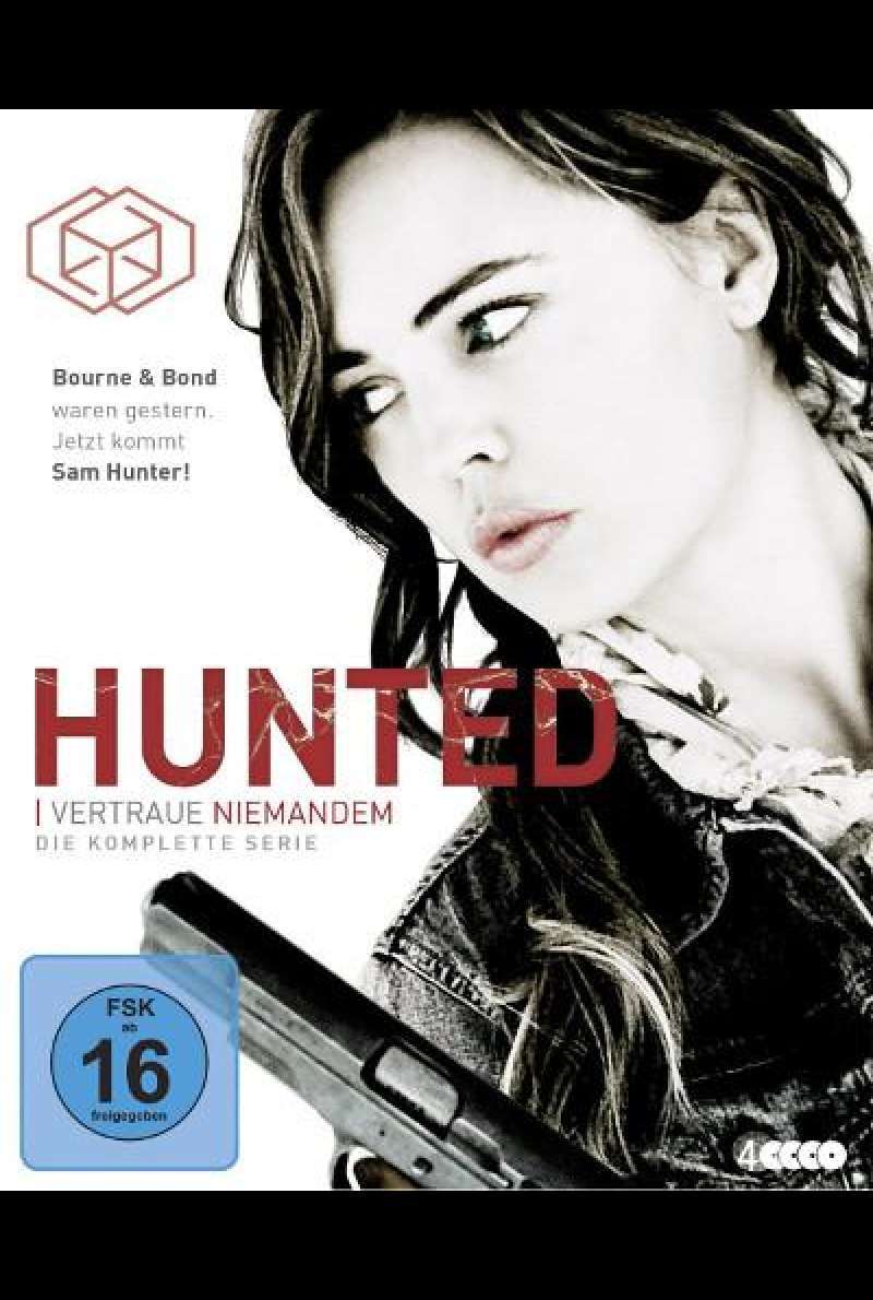 Hunted - Vertraue niemandem von Frank Spotnitz - Blu-ray Cover