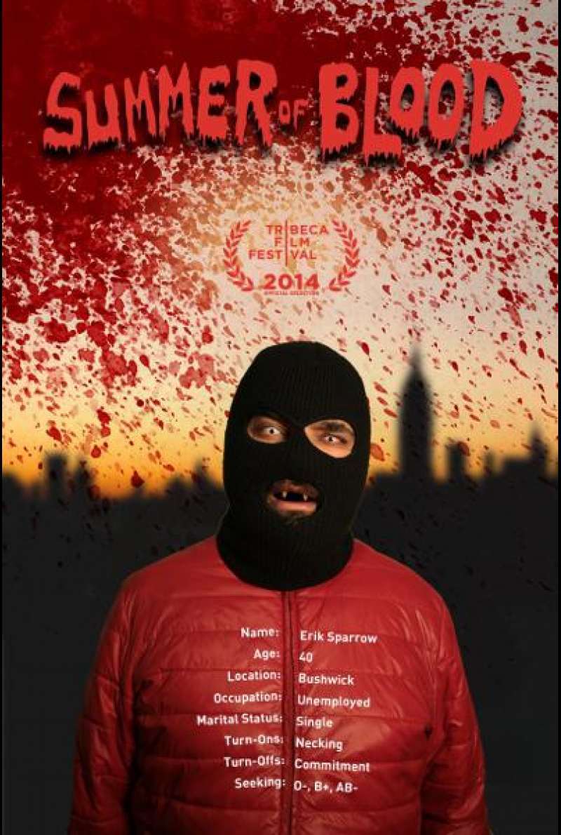 Summer of Blood von Onur Tukel - Filmplakat (US)