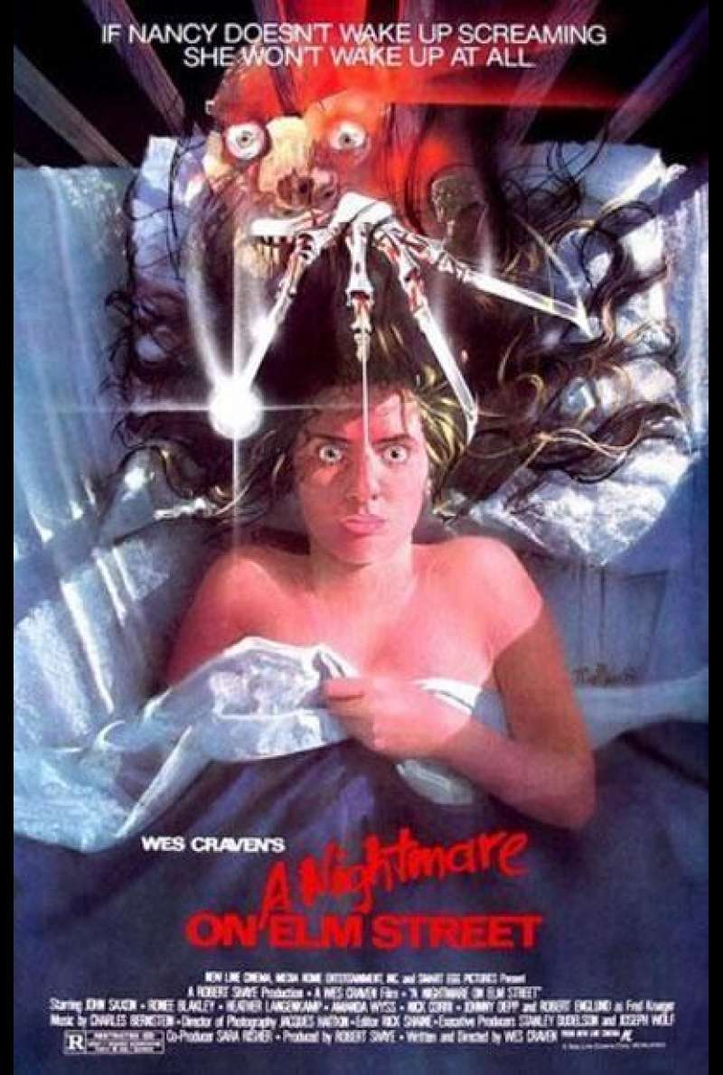 A Nightmare on Elm Street von Wes Craven - Filmplakat (US)
