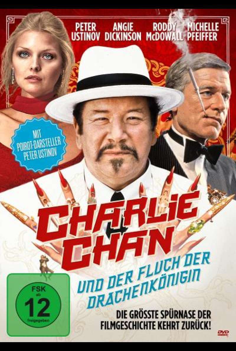 Charlie Chan und der Fluch der Drachenkönigin von Clive Donner - DVD-Cover