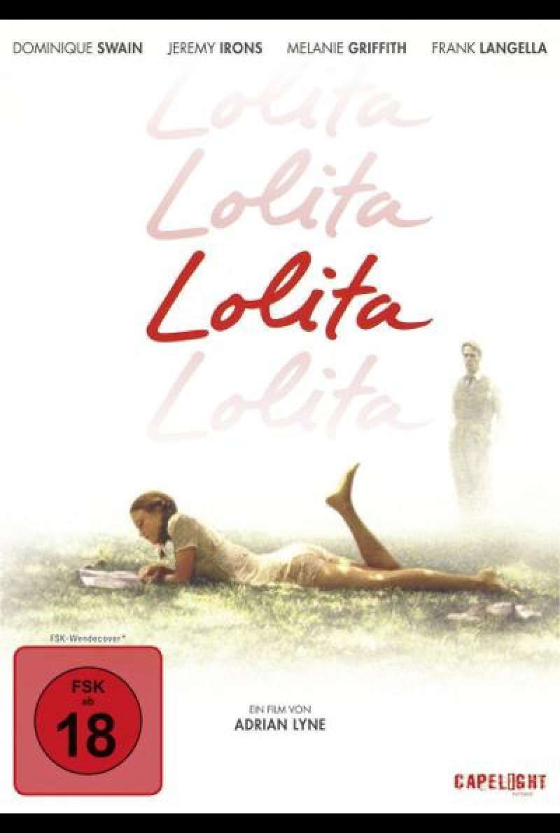 Lolita von Adrian Lyne - DVD-Cover