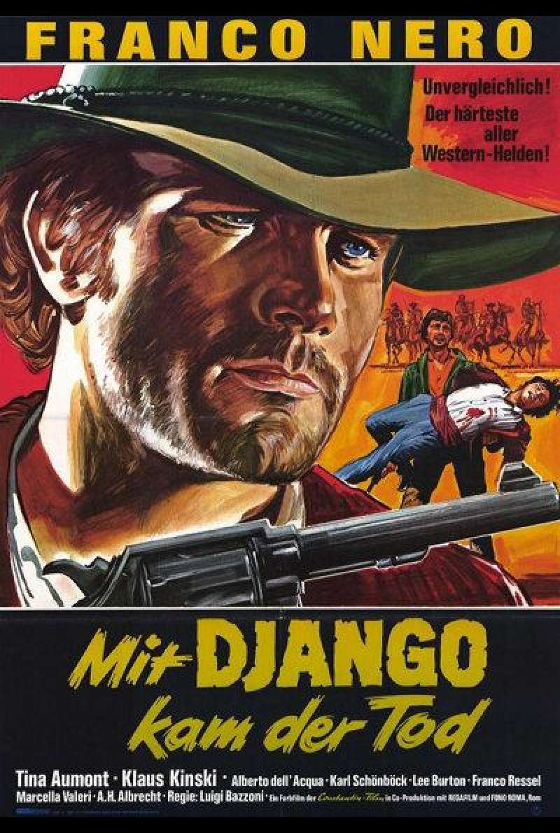 Mit Django kam der Tod / Der Mann, der Stolz, die Rache - Filmplakat