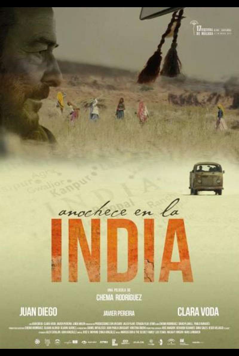Nightfall in India von Chema Rodríguez - Filmplakat (ES)