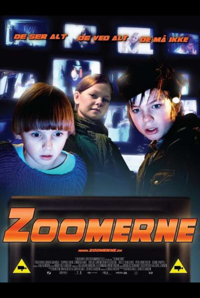 Zoomer: Kleine Spione - Große Geheimnisse von Christian E. Christiansen - Filmplakat (DK)