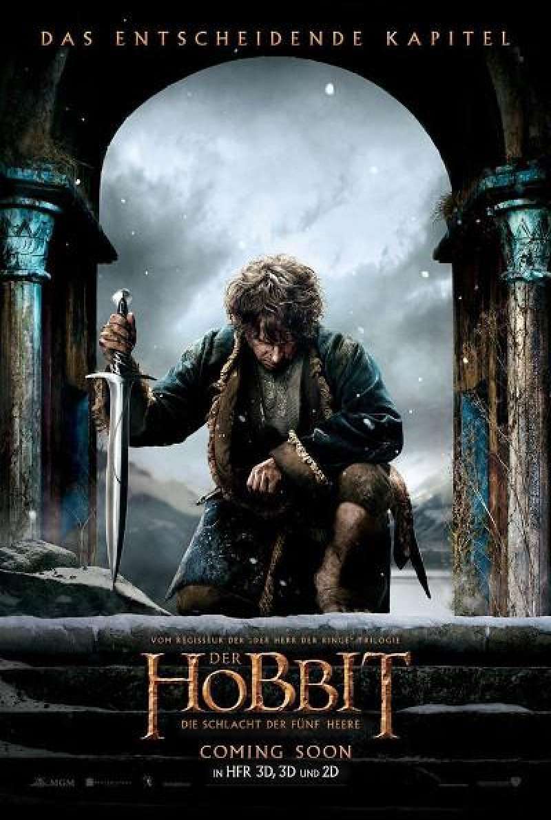 Der Hobbit: Die Schlacht der fünf Heere von Peter Jackson - Filmplakat