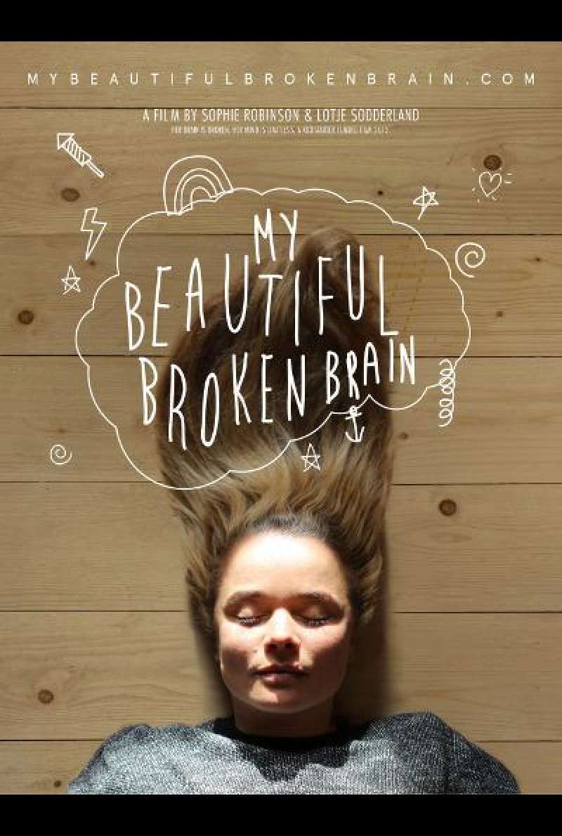 My Beautiful Broken Brain von Sophie Robinson und Lotje Sodderland - Filmplakat (GB)