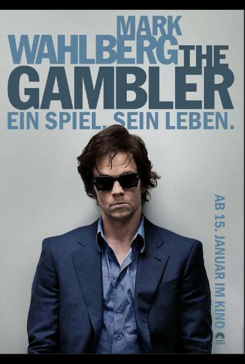 The Gambler (2014) von Rupert Wyatt - Filmplakat