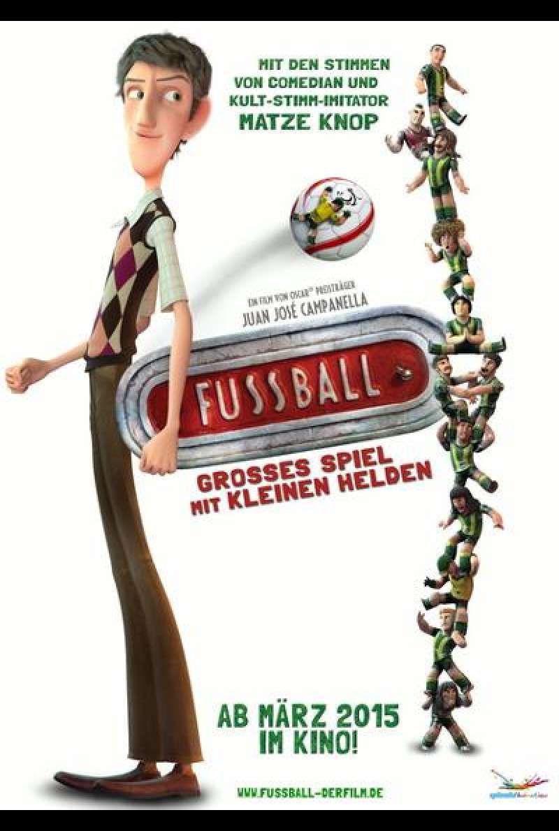 Fussball - Großes Spiel mit kleinen Helden von Juan José Campanella - Filmplakat