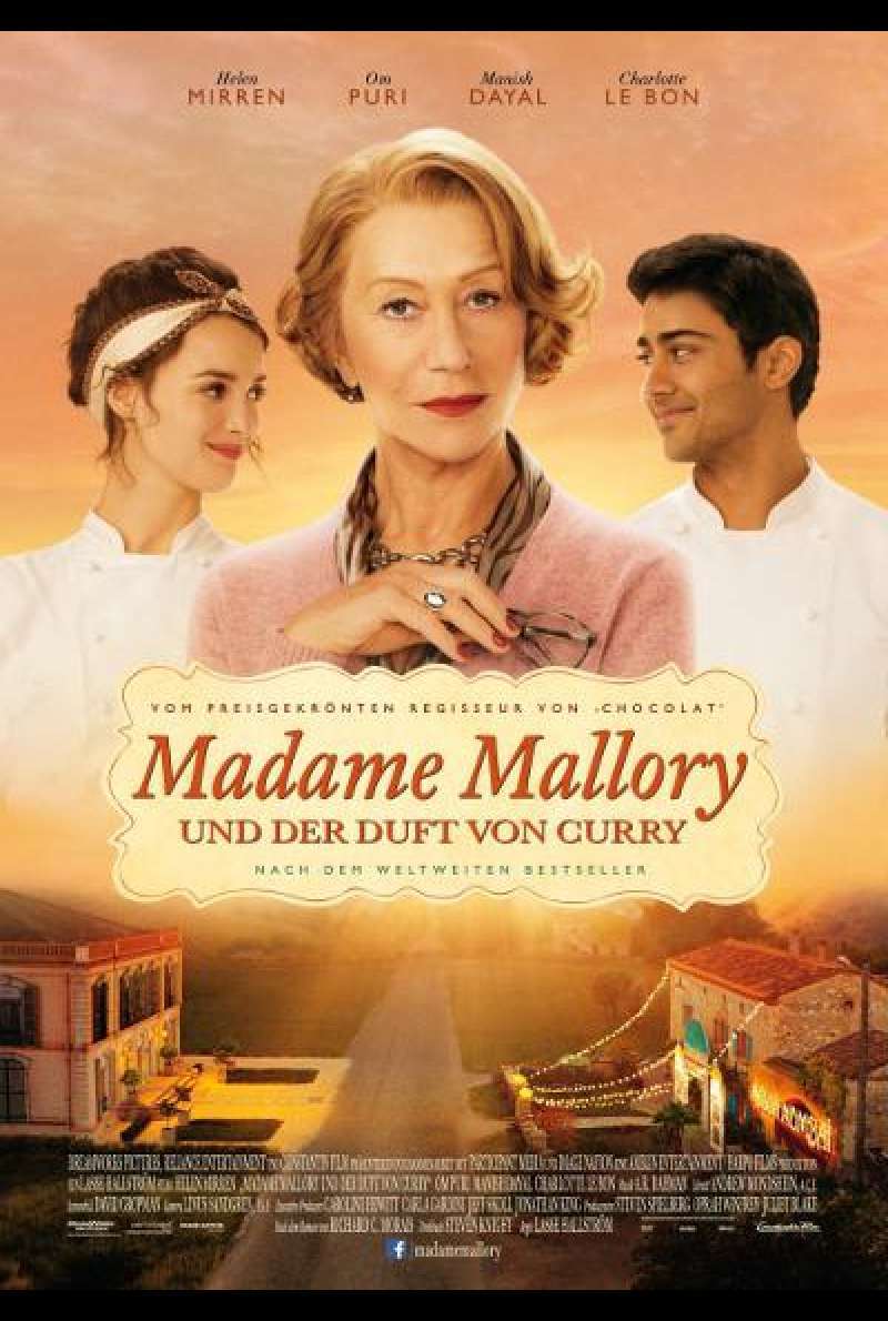 Madame Mallory und der Duft von Curry von Lasse Hallström - DVD-Cover