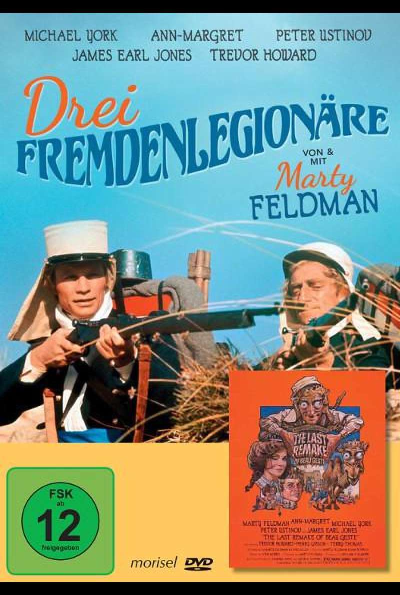 Drei Fremdenlegionäre von Marty Feldman - DVD-Cover