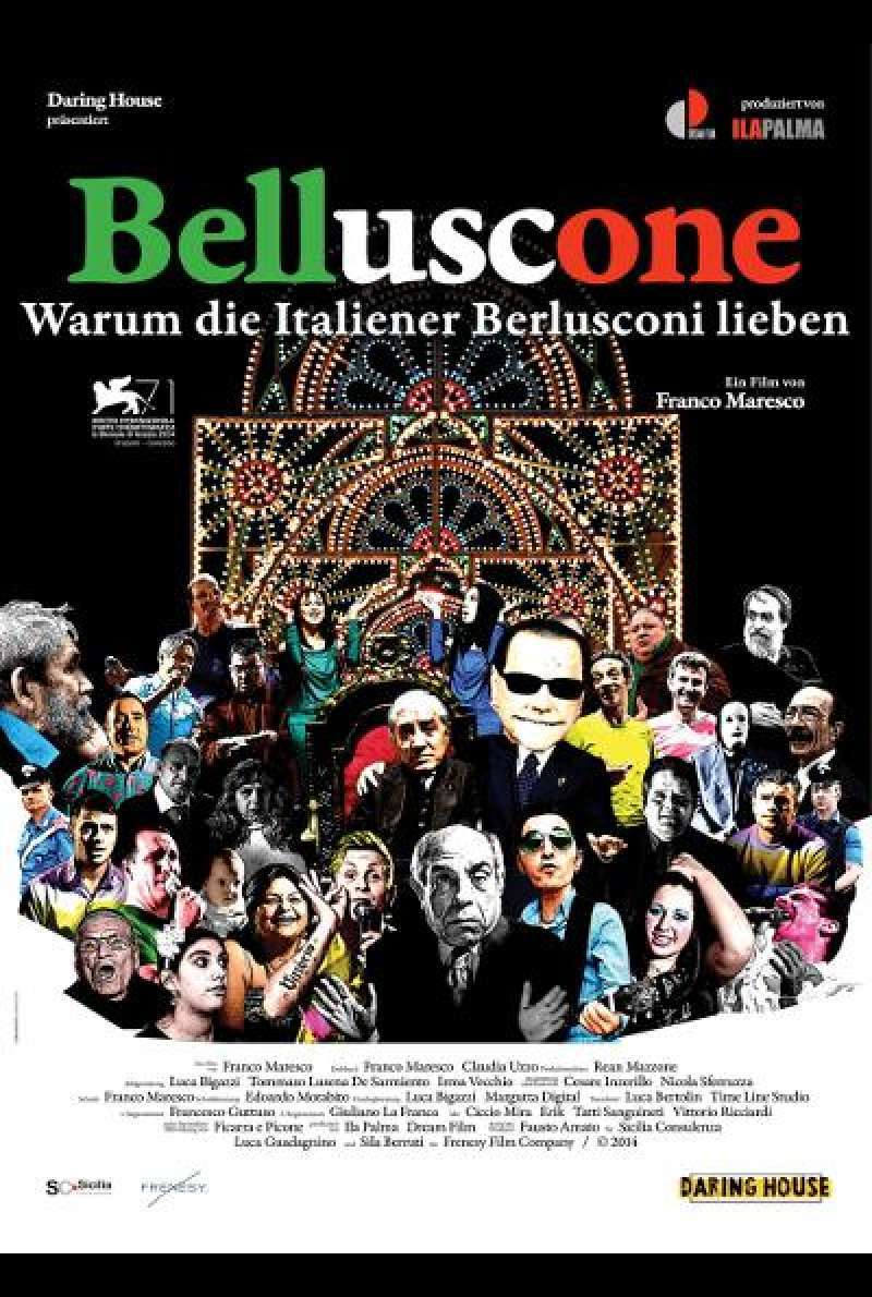 Belluscone - Warum die Italiener Berlusconi lieben von Franco Maresco - Filmplakat