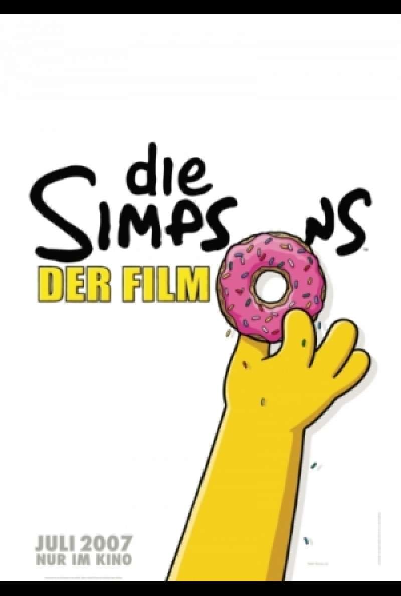 Teaser-Filmplakat zu Die Simpsons - Der Film / The Simpsons Movie von David Silverman