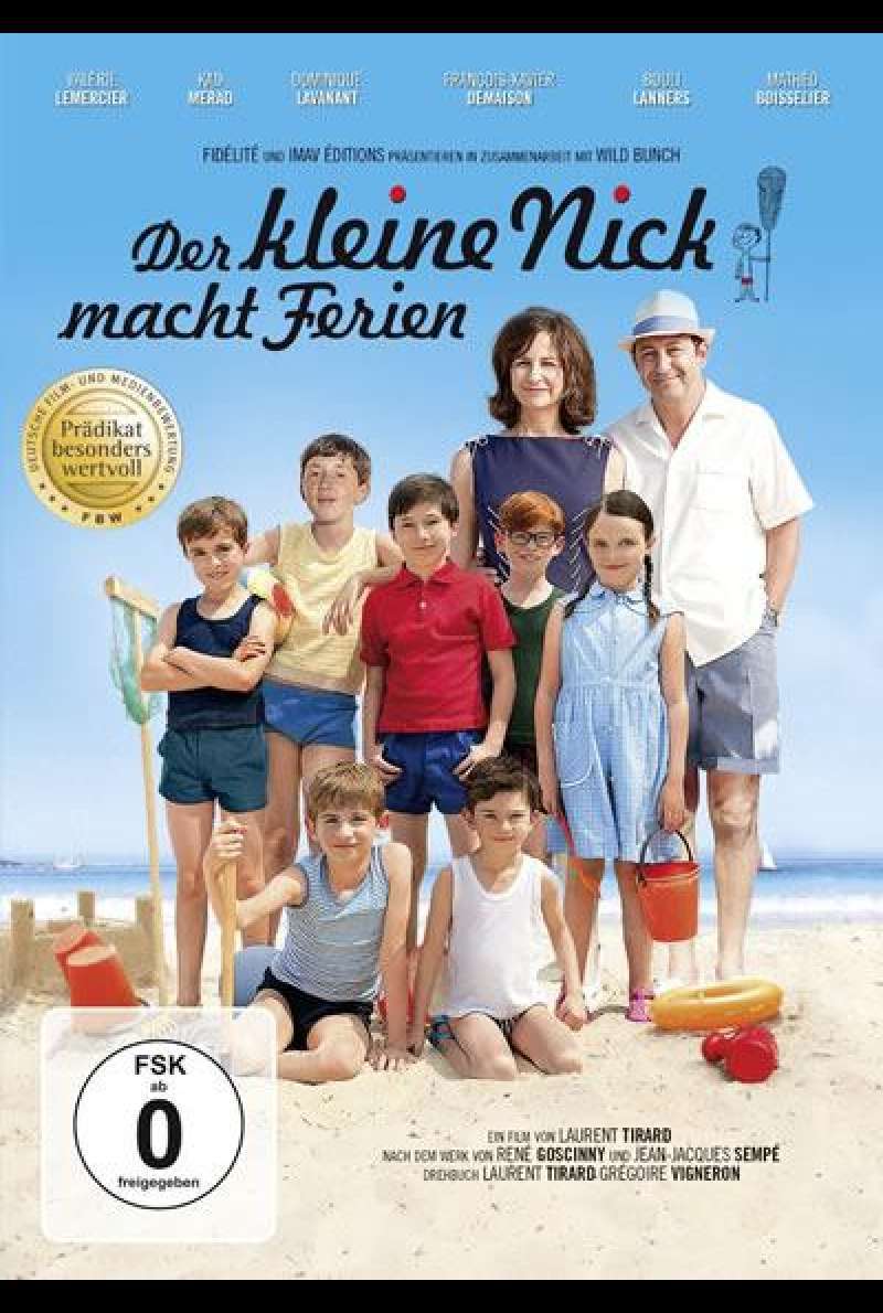 Der kleine Nick macht Ferien - DVD-Cover