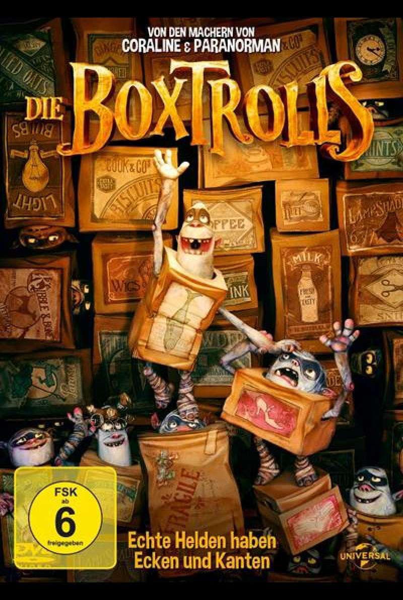 Die BoxTrolls - DVD-Cover