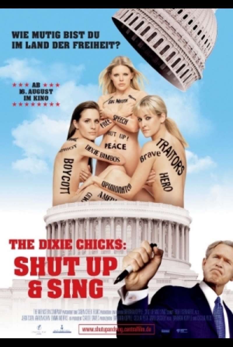 Filmplakat zu The Dixie Chicks: Shut Up & Sing / Shut Up & Sing von Barbara Kopple, Cecilia Peck