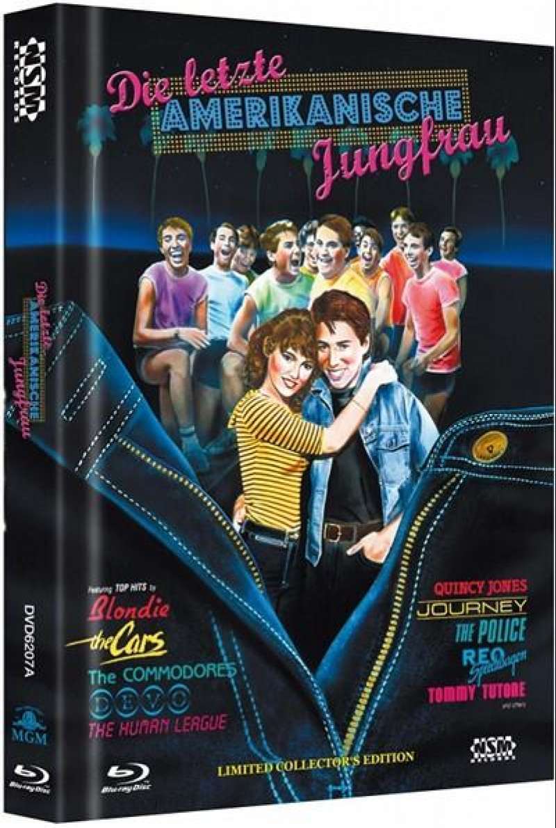 Die letzte amerikanische Jungfrau - DVD-Cover
