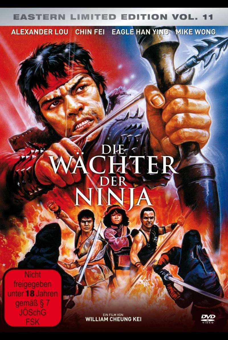 Die Wächter der Ninja - DVD-Cover