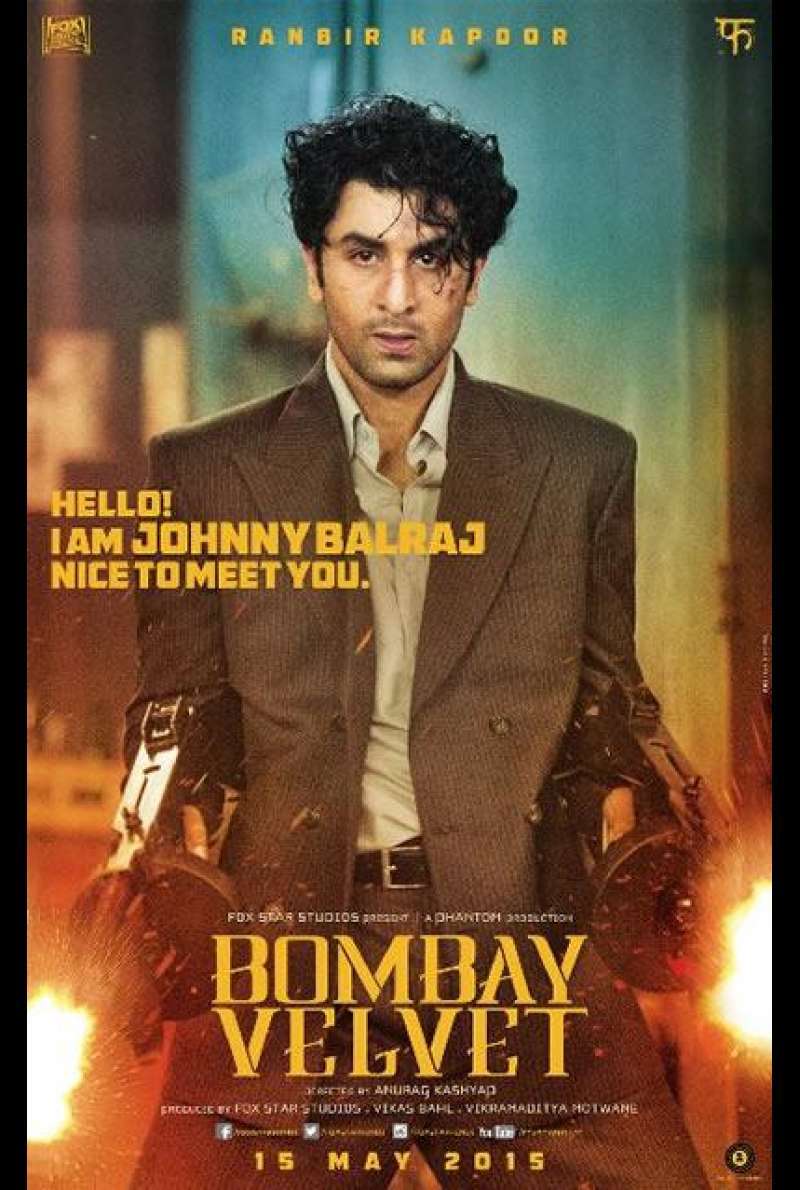 Bombay Velvet - Filmplakat (IN)