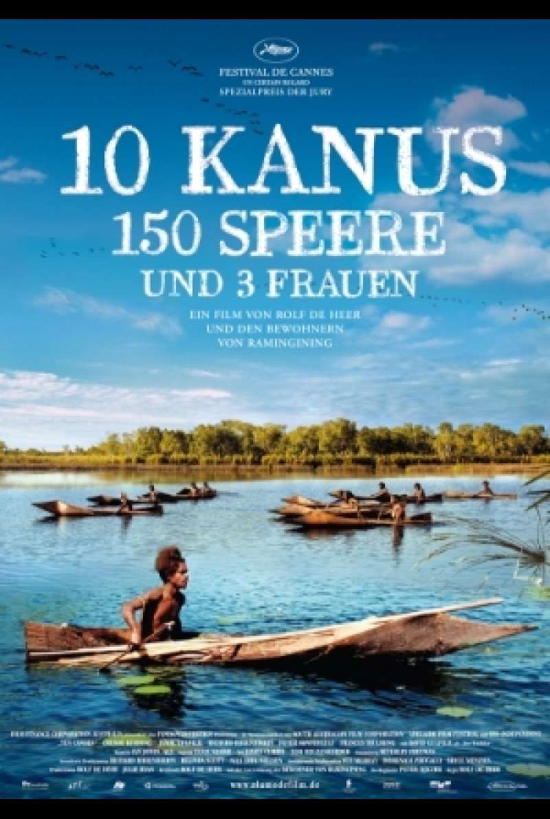 Filmplakat zu Zehn Kanus, 150 Speere und drei Frauen / Ten Canoes von Rolf de Heer, Peter Djigirr