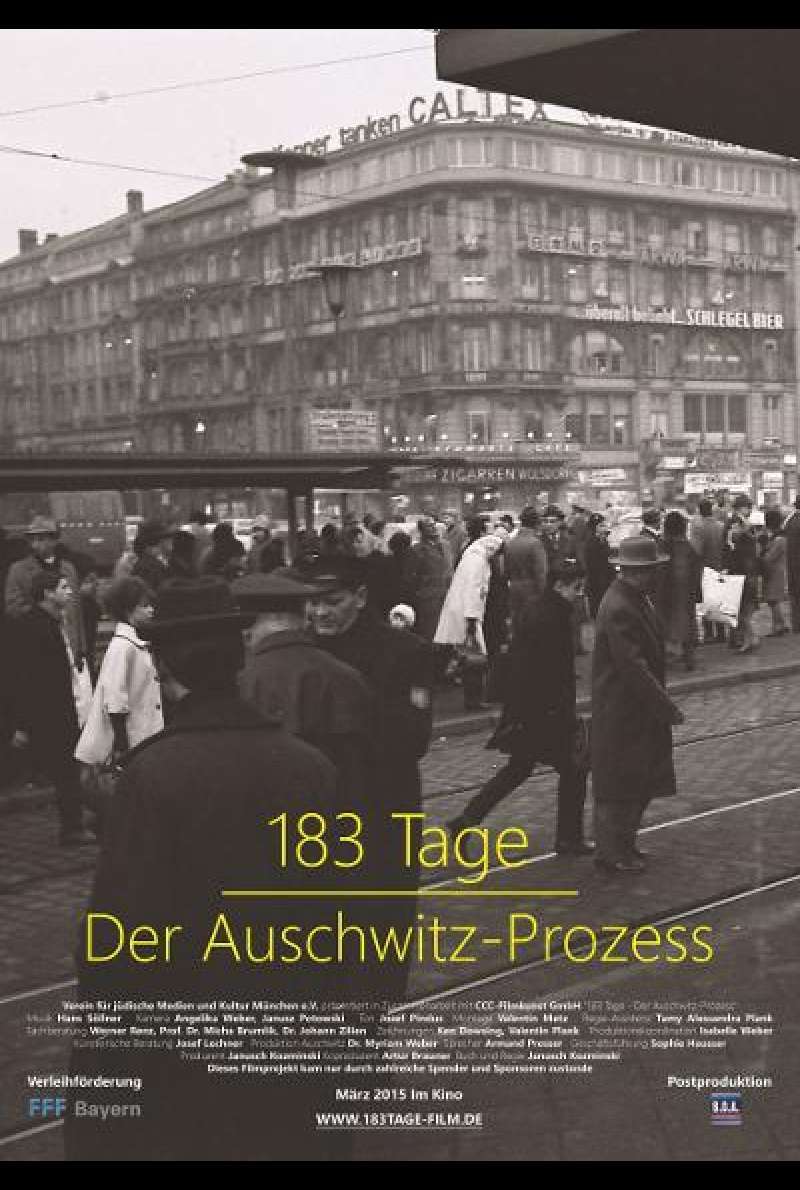 183 Tage - Der Auschwitz-Prozess - Filmplakat
