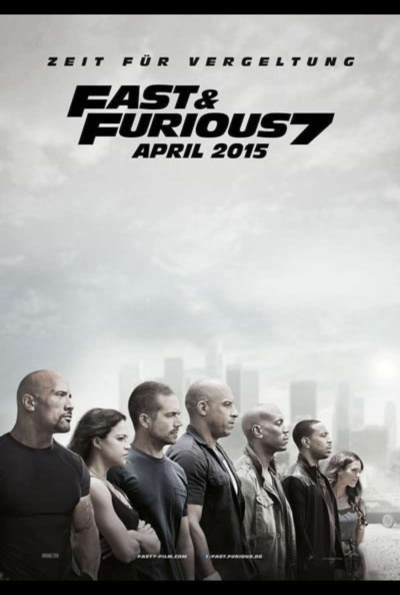 Fast & Furious 7 - Filmplakat