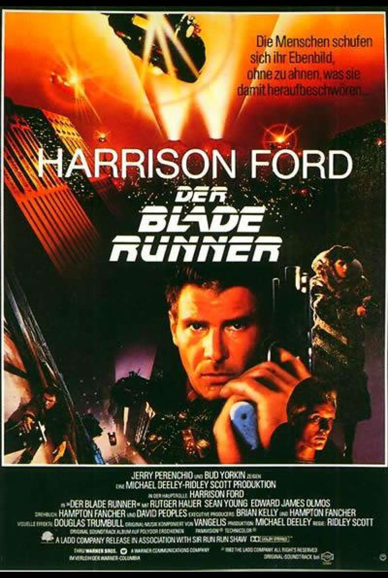 Der Blade Runner - Filmplakat