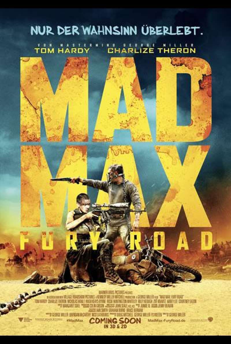 Mad Max: Fury Road - Filmplakat